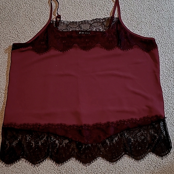 INC International Concpts Lacy Tank Top - Picture 4 of 7